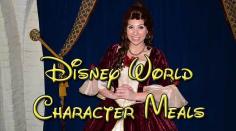 A great list of the Disney World character meals with links out to more information on each!