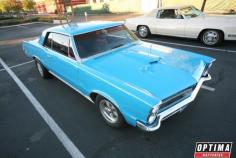 #Blue Pontiac GTO