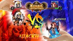 Adventure of Heroes is a 2D Card RPG based on classic anime. More details in: http://www.herogo.me/