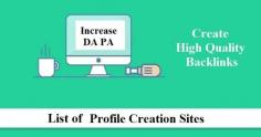 Top Free High PR Do Follow Profile Creation Websites List 2018 UPDATE! - BloggerRama