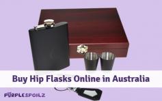 Visit PurpleSpoilz online to buy quality hip flasks in Australia. We have durable and premium quality hip flasks, an ideal gift for occasions like birthdays, anniversaries, Father's day, Christmas, etc. 