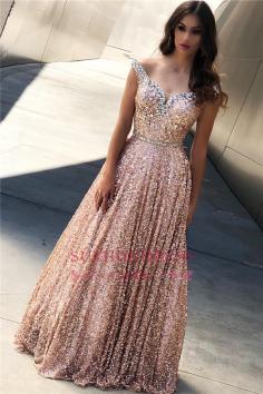Champagne Pink Sequins Evening Dresses Cheap | Off The Shoulder Sexy Prom Dress 2019

More details here>>
https://www.suzhoudress.com/i/long-sleeve-champagne-pink-sparkle-sequins-crystals-sexy-prom-dress-24120.html