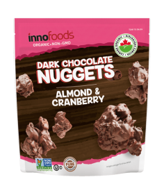 Dark Chocolate Nuggets --Almond & Cranberry