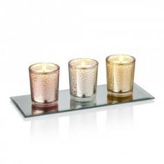 Vita Metallic Tray Set - Image B