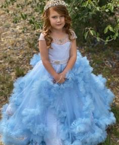 Prinzessin BlumenmÃ¤dchenkleider | Hochzeitskleider fÃ¼r Kinder MÃ¤dchen