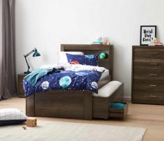 ARC CAPTAIN KSB BED W/TRUNDLE, 3 DRWS image 1