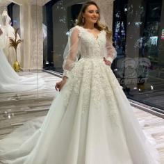 Brautkleider Mit Ãrmel | Hochzeitskleider Spitze GroÃe GrÃ¶Ãe