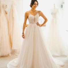 Designer Brautkleider A Linie | Hochzeitskleider TÃ¼ll Spitze