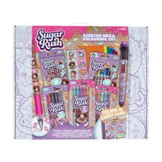 1 Sugar Rush Scented Mega Colouring Case