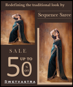 If you are looking for a sequence saree, it usually refers to a saree embellished with sequins. Sequins are small, shiny and reflective decorative elements that are sewn onto the saree fabric to create a shimmering effect. Sequins add a touch of glamor and enhance the overall look of the saree, making it stand out.

https://www.swetvastra.com/sequence-saree/