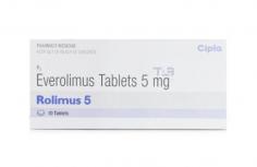 Introducing Rolimus 5mg Everolimus Tablets, a potent kinase inhibitor available at The Lotus Biotech.

https://www.thelotusbiotech.com/product/rolimus-5mg-everolimus-tablets/