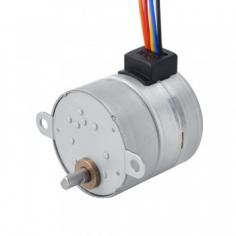 Permanent magnet stepper motors are stepper motors that use permanent magnet steel. Its rotor is made of permanent magnet material. Permanent magnet stepper motors can provide large output torque. They are usually inner rotor type, and the outer surface of the cylindrical rotor is distributed with N poles and S poles.