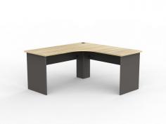 OL AltoSystem 90° Corner Workstation – OakOL AltoSystem 90° Corner Workstation performs equally both in large or small spaces. Enjoy the best of both worlds by splitting large collaborative areas into smaller, team-orientated workspaces. Desking integrates perfectly with Studio floorstanding screens to create a more traditional office layout, while Desk & Return options provide even more flexibility. All products feature a fast assembly design, for rapid deployment.

Product Features

Top: Melamine – 25 mm E1 grade substrate finished in new oak with matching 2 mm PVC edge
Frame: Melamine – 18 mm E1 grade substrate finished in studio white or charcoal with matching 2 mm PVC edge
25mm worktop with matching 2mm PVC edges
Fast assembly design
BIFMA tested fittings
Cable ports included
Warranty: 10 Years