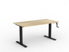 OL Agile Winder Height Adjustable Desk – Oak Top with Black Frame

Features

Height range: 680 – 1130 mm
Black Powdercoated frame
25 mm worksurfaces finished in White melamine on E0 grade substrate with matching PVC edge
Weight rating: 120kg
Warranty: 10 Years
Fast to assemble
Flat pack, assembly is required