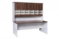 GP Office Desk with Pigeon Hole Hutch 1800mmMade of quality E1 Enviroboard
25mm melamine boards
Dimension: 1800 x 900D x 1800Hmm; Desk: 1800 x 900 x 720H ; Hutch: 1800 x 370D x 1080H
Warranty –  3 years
Flat Pack, Assembly is required