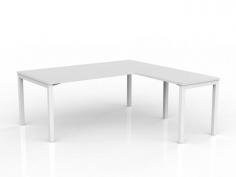 OL Axis Desk with Return – White Top with White Frame

Practical & tidy, the Axis desk & return combos create clean looking office spaces. Choose from 6 worktop sizes. Easily set up as LH or RH configurations.

Product Features:
Top: E1 grade board, 25mm melamine finished thickness with matching 2mm PVC edges
GECA Certified
50mm x 50mm frame and 50mm x 25mm rail with white powder coated
Hight Adjustable legs Up to 90mm to suite uneven floor
Flat Pack, Assembly is required
ISO9001 Quality Assurance Certificate
ISO14001 Environmental Certificate
Tried, tested and used in thousands of offices globally
Warranty: 10 Years