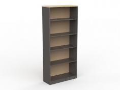 OL AltoSystem Bookcase
Features

25mm Worktop with matching 2mm PVC edges
18mm sides and shelves
3/5 Level Bookshelves
1200/1800h x 900w x 300d mm
Height adjustable shelves included.
Flush-joined construction
Warranty: 10 Years
         