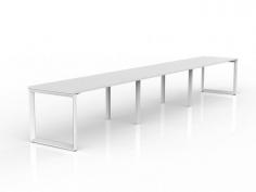 OL Anvil 3-User Workspace – White Top with White Frame

Anvil SSD Workstations are an excellent option for bench desking with minimal interference from the shared legs along the length of the desk run. The 3 User side by side workspace boasts two frame colours, two worktop colours & 11 worktop sizes available.

Product Features:
GECA Certified
10 year warranty
50 x 50 mm triangle end frames with flush ground weld finish
50 x 25 mm rails
2mm steel for extra strength and stability
30 mm height adjustment in each foot
Arctic white powdercoat finish
Multiple rail positions on each frame
Worktop height 715 mm
3x Melamine Worktops – 25 mm E0 grade substrate finished in studio white with matching 2 mm ABS edge.
Tried, tested and used in thousands of offices globally
Excludes cable management and screens.
2 x shared leg