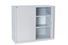 RL 1200W GO Tambour Door CupboardFeatures

Fully Riveted for Extra Strength
Adjustable Feet for leveling
Locking with 2 Keys (Master Series)
Magnetic Slam Rail Keeps Door Closed
Available in 1016mm, 1200mm and 1981mm Heights
40kg Weight Rating per Shelf
Available with or without shelves
 