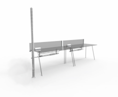 CM Cirqlon Floor-to-Ceiling Kit With Round Disc Base

https://workproducts.au/ 

Provides alignment consistency from the ceiling. The Cirqlon Rigid series delivers the ability to run straight-line cable
distribution from the ceiling to the floor or desk. Cirqlon features twin aluminium extrusions through the centre of the
umbilical, together with snap-locking components to secure rigidity

Features
Increased rigidity with dual structural extrusion throughout the umbilical.
Two compartment design for power and data segregation.
Suits fit-outs where ceiling multiple cable drops are required.
Ceiling to foor kit has all the necessary components required.
Available in white, black and clear to blend discretely into any fit-out.
Product Contains
1 x 3000mm Ceiling flange (CNC)
1 x Aluminium rigid extrusion kit (CNR3K)
1 x Round disk base with fixing base plate
1 x Clear top cap (CNGWT)