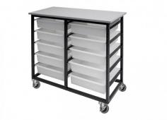 DD Mobile Tote Box Metal Trolley

Features
Heavy Duty Lockable PU Swivel Castors
25 x 25mm Steel Tube Frame
18mm Melamine Top
Origin: Australia
Order Lead time: 20-25 business days
5/10/15 Plastic Boxes
Warranty: 5 Years; Frame warranty: 3 years
