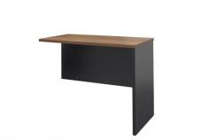 GP Office Open Desk Return – Regal Walnut
Product Features
Made of quality E1 Enviroboard
25mm Top & 25mm end panels
Size – 900 x 600 x 720 mm
Colour – Regal Walnut & Charcoal
Warranty –  3 years