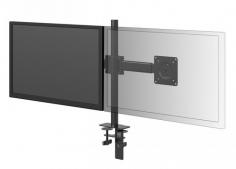 DD Bionik Dual Monitor Arm

https://workproducts.au/ 

Features:
Suits Screen Size: 13”~ 27” inch
Telescopic
Max Load: 10kg (Per Arm)
Tilt: -15° ~ + 15° degree
Rotation: 360° degree
Quick Release: VESA size: 75/ 100
Clamp Clearance: 100mm (Under Desk)
With Grommet Components (Black Satin)
$35 extra for assembly
Warranty: 3 years