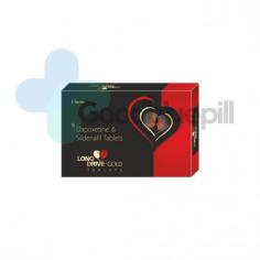 Order Long Drive Gold, combining Sildenafil 50mg and Dapoxetine 30mg, for lasting performance. Shop now at Goodbluepill for great prices and fast delivery.