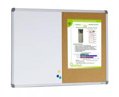 VC Combi Magnetic Whiteboard and Corkboard Combo

Singled sided 1/2 magnetic whiteboard, 1/2 cork board. Practical and versatile?? great for staff rooms, and notice areas.

Features
Stylish aluminium frame with concealed fixings
Magnets supplied
Pinnable Surface
Dry wipe Surface
