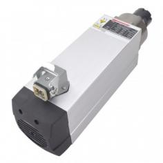 CNC spindle motors usually use AC motors, and their working principle is based on electromagnetic induction. There are stators and rotors inside the motor, and AC coils are wound around the stators.