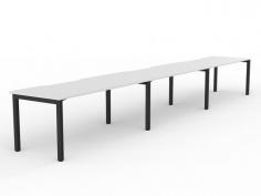 OL Axis 3-User Workspace – White Top with Black Frame

OL Axis 3 -User  Workstations are an excellent option for bench desking with minimal interference from the shared legs along the length of the desk run.

Product Features:
3x Melamine Worktops – 25 mm E0 grade substrate finished in studio white or new oak with matching 2 mm ABS edge.
50mm x 50mm frame and 50mm x 25mm rail with black powder coated
80 mm height adjustment in each foot
Flat Pack, Assembly is required
2mm steel for extra strength and stability
Multiple rail positions on each frame
Arctic white or black powdercoat finish
Worktop height 715 mm
ISO9001 Quality Assurance Certificate
ISO14001 Environmental Certificate
2 x shared legs
GECA Certified
Warranty: 10 Years