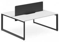 DD Forum Workstation Double Sided For 2 Person With Optic Screen

Features:
Base Finish: White / Black
White Top: Laminex White 200