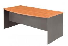 GP OMsystem Commercial Office Bow Front Desk
Product Features
Made of quality melamine boards
E1 Enviroboard
25mm Top & end panels
Curved front for more workspace
Without cable hole
Warranty – 3 years