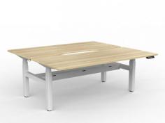 OL Agile Double Motor Electric Height Adjustable Shared Desk – Oak Top with White Frame
Product Features
Concealed motors in each leg
Electric Double motor height range – 645-1285 mm (incl worktop)
25mm Studio White worktop with ABS edge.
White powdercoated frame.
Flat foot design
160 kg weight capacity each side
800mm deep tops come standard with a 400mm scallop at the back of the worktop
4 point memory control with LCD readout, programmable to restrict min/max height and to set anti-collision sensitivity
Fast to assemble – rails come pre-fitted to the legs where possible
10 year warranty – best in its class
Flat pack – assembly required