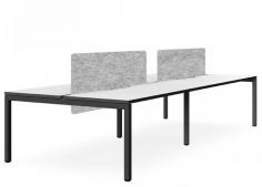 DD Plaza Workstation Double Sided For 4 Person With Sonik Screen

Features:
Base Finish: White / Black
White Top: Laminex White 200

https://workproducts.au/product/dd-plaza-workstation-double-sided-for-4-person-with-sonik-screen/