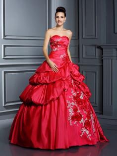 Ärmelloses Empire Taille Duchesse-Linie Anständiges Partykleid mit Blume