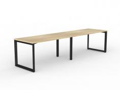 OL Anvil 2-User Workspace – Oak Top with Black Frame

Anvil SSD Workstations are an excellent option for bench desking with minimal interference from the shared legs along the length of the desk run. The 2 User side by side workspace boasts 11 worktop sizes.

Product Features:
2x Melamine Worktops – 25 mm E0 grade substrate finished in studio white or new oak with matching 2 mm ABS edge.
50mm x 50mm x 50mm triangle  frame and 50mm x 25mm rail with black or white powder coated
Hight Adjustable legs  Up to 90mm to suite uneven floor
Flat Pack, Assembly is required
Worktop height 715 mm
30 mm height adjustment in each foot
Multiple rail positions on each frame
Arctic black powdercoat finish
ISO9001 Quality Assurance Certificate
ISO14001 Environmental Certificate
1 x shared leg
Warranty: 10 Years