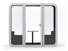 OL SpacePod Freestanding Quiet Zone – 2 UserProduct Features:
Stocked in White or Black exterior/frame and table with grey sofa and interior walls.
Insulated by layers of sheet metal, birch plywood, recycled acoustic foam and acoustic felt.
Rounded floor and ceiling joinery helps address the build-up of low, bass sounds.
Laminated glass door and rear wall.
Includes gas-lift stool & tabletop.
Internal LED Lighting.
Anti-static and stain resistant floor carpet.
Air ventilation.
USB/AC ports & 240 volt electrical power outlet.
10 year warranty (excludes electrical components).
Comes partly assembled.
A variety of custom colours are also available – contact our Office Better representative for more details