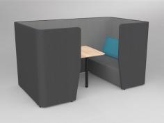 OL Motion Meeting Four Seater Booth
Product Key Information :
Provides a high level of privacy for users
Choose from 10 Motion Felt colours for the backrests
ISO9001 Quality Assurance Certificate
ISO14001 Environmental Certificate
Fabric Qty based on 1500mm wide
Includes Motion Meeting table
Assembly Required
Warranty: 10 Years
Outside Fabric: 8.10m
Inside Fabric: 8m
Couch: 4m
Seat: 3m
Supplied as a project specific product. Lead time is approx. 14 – 16 weeks.
