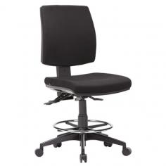 ST Click Drafting Chair

FEATURES:

Adjustable seat height
Adjustable back height (ratchet)
Adjustable seat and back angle
Optional adjustable arms,  Optional drafting kit
Available in high and low back
Moulded seat and back foam,  Square seat
3 lever ergonomic mechanism
660mm black nylon base
AFRDI tested to level 6
Minor assembly required
Suitable for indoor use only
 7 year warranty and Weight limit is 130kg

https://officeproducts.au/product/st-click-drafting-chair-2-2/