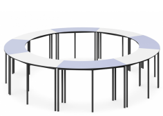 DD Tri Education Table
Features
Origin: Australia
Warranty: 5 Years; Frame warranty: 3 years
18mm Melamine Top
Order Lead time: 20-25 business days
25x25mm Steel Black tube frame
50 colours to choose from, refer to our colour swatch