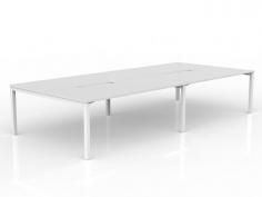 OL Axis 4-User Double Sided Workspace – White Top with White Frame

OL Axis double sided workstations are a timeless classic choice for workspace. The clean tidy lines make a statement where ever they are used.

Product Features:
Top: E1 grade board, 25mm melamine finished thickness with matching 2mm PVC edges
50mm x 50mm frame and 50mm x 25mm rail with white powder coated
Hight Adjustable legs Up to 90mm to suite uneven floor
Flat Pack, Assembly is required
ISO9001 Quality Assurance Certificate
ISO14001 Environmental Certificate
Warranty: 10 Years