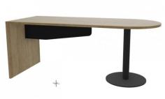 DD Off The Wall Office Table

Slab End Straight with D
End other side with Verse Disc Base
More sizes available
50 colours to choose from, refer to the colour swatch
5 years warranty
Flatpack, assembly required
