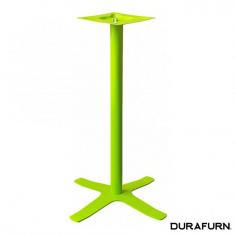 FL Coral Hospitality Star Table Base

Product Description
The Coral Table Base is designed and manufactured in Australia. Designed for maximum strength it is built to withstand the roughest and toughest conditions. The Coral is manufactured in quality zinc-rich primed (offering superior long-term protection from corrosion) steel and powder coated to high standards. The Coral is supplied in flat-pack form to minimise freight cost and to prevent damage during transport. It is easy to assemble and supplied with quality hardware. If you are looking for a quality, long-lasting, problem free table base the Coral is definitely the best and only choice for your customer.

Manufacture lead time and minimum order quantity applies

Features
Suitable for indoor and sheltered outdoor commercial use only
Made from zinc coated steel
Top Plate: Heavy duty steel top plate with 8 fastening points
Pole: Heavy duty steel pole – Base: Heavy duty steel disc base
Stock In: Anthracite, Black, White, Chocolate, Orange, Red, Green, Blue, Silver
5 x adjustable Feet
Supplied unassembled – easy to assemble
Replaceable feet
Base Span: 650mm diagonal
Bar height: 1090H, Unit Weight: 14kg
Standard height: 720H, Unit Weight: 12kg
Maximum Suitable Table Top Size: 800x800mm square – 12kg
Twin bolt locking the top and base to prevent pole rotation
Can be supplied in raw