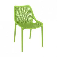 FL Air Hospitality Outdoor Stackable Chair

The Air Chair by Siesta is no ordinary plastic chair. It’s extraordinary strength is due to the entire chair being one-piece injection moulded polypropylene, the legs reinforced with glass fibre for even more stability. The plastic is packed with UV stabiliser, so this chair will not fade or go brittle even in the sunniest weather conditions. Siesta’s Air Chair is built to last in busy commercial venues, indoor or outdoor.

Matching chair to the Air XL Armchair & Air Barstool