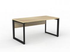 OL Anvil Straight Desk with Modesty – Oak Top with Black Frame

Anvil Desks have long been a crowd favorite. The perfectly proportioned 50mm loop leg works well in executive offices particularly with the addition of the modesty panel. Stocked in 10 quickship configurations for maximum delivery speed. Choose from 5 worktop/ modesty sizes.

Product Features:
GECA Certified
10 year warranty
50 x 50 mm triangle end frames with flush ground weld finish
Fixed height 715 mm (incl worksurface)
50 x 25 mm rails
2mm steel for extra strength and stability
30 mm height adjustment in each foot
Arctic black powdercoat finish
Multiple rail positions on each frame
Melamine Worktop – 25 mm E0 grade substrate finished in studio white or new oak with matching 2 mm PVC edge
Melamine Modesty to match worktop colour. Fixed into the worktop or rail.
Modesty height is 300mm
Flat Pack, Assembly is required