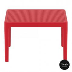 FL Sky Hospitality Outdoor Lounge Side Coffee Table

Description
The Siesta Sky Lounge Side Coffee Table is made of durable weather-resistant resin. UV protected this table’s colours will not fade. Also, the non-metallic frame will ensure that this table will never rust or decay in any outdoor condition. This classy side table is suitable for indoor and outdoor light commercial use.

Product Features
Suitable for light commercial use only
5 year structural warranty
Dimensions: 600W x 500D x 400H
Made in Europe
Stocked in: Black, Anthracite, Red, White, Mango & Taupe
Suitable for indoor and outdoor use
Assembly required
The Sky Lounge Table is produced with polypropylene reinforced with glass fiber obtained by means of the latest generation of air moulding technology
Unit Weight: 7.3kg
Weather resistant, UV Stabilised – Will not fade under direct sunlight. Furnlink warrant excessive fading in a given period, refer to product warranties
Produced in accordance with ISO 14001:2015 Environmental Management System Certification
Please Note: Product Sizes, Weights & Colours may vary and are subject to change.