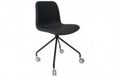 DD Mozzie Fabric Upholstered Castor Chair

Features
Seat Height: 470(H)
Overall: 465W x 450D x 825H
Seat & Back – Dark Grey Fabric Upholstered
Base – 4 Way Steel Powder Coated Black / PU Castors
Fully Assembled
5 Year Warranty
Weight Rating: 120kg