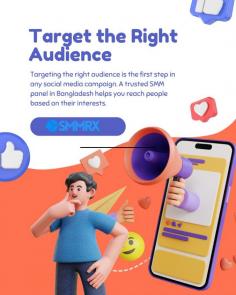 Start Targeting Today!
The first step to social media success is targeting the right audience. Let SMMRX guide your way.
https://smmrx.com/