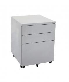 RL Steel Mobile Pedestal

The Rapidline mobile pedestal takes foolscap folders in a traditional side to side configuration.

Ball bearing runners, fifth wheel for stability and backed by a 10 year warranty.

Features

Dimension: 460W x 472D x 610H mm
Ball Bearing Runners
Flush Front
Fifth Wheel for Stability
1 File, 2 Personal Drawers
Pen Tray Included
Takes Foolscap Files Side to Side
Master Keyed Locking System
Keyed Alike Locks Available to Order
Top Drawer size ? 390mm W x 475mm D x 65mm H
File Drawer size ? 390mm W x 475mm D x 250mm H
Maximum of 30kgs per drawer